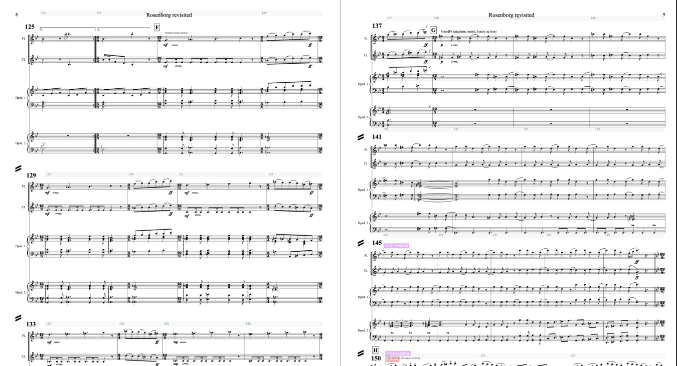 Batalla score