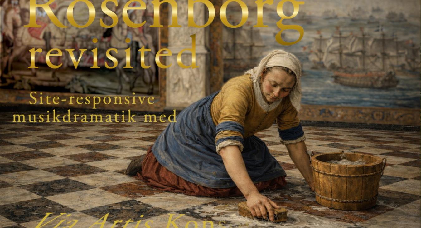 Stuepige der vasker gulv i riddersalen, Rosenborg Slot