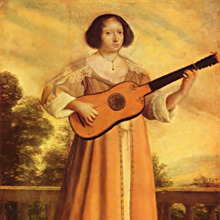 Mestiza with a guitar - Via Artis Konsort