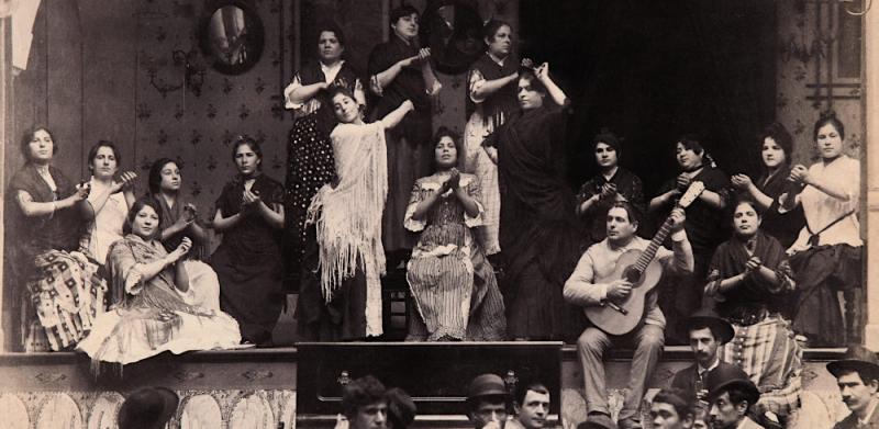 Cafe cantante omkr. 1885